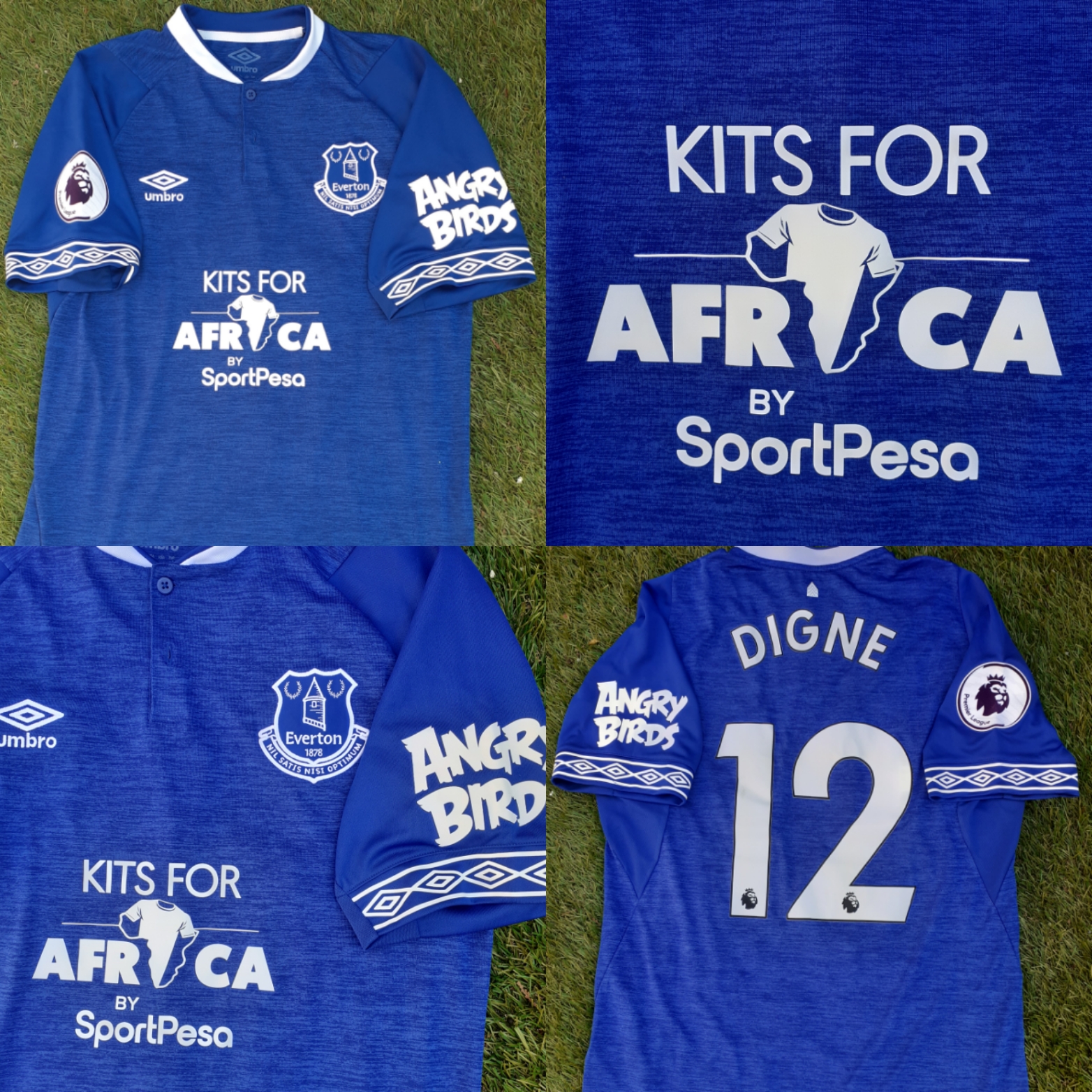 Lucas DIGNE HOME V MAN UTD KIDS FOR AFRICA 2018-19 ...